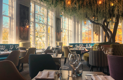 Shrigley Hall Hotel restaurant'